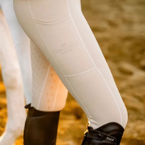 Cavaliere Couture Women Oxer Show Tight Beige XXL - Picture 8 of 8